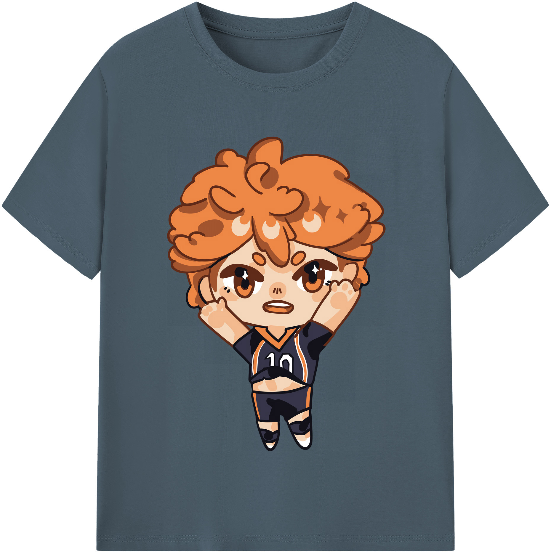 （画像用） ハイキュー!! Haikyu!! 綿100％半袖Tシャツ（フロントプリント）